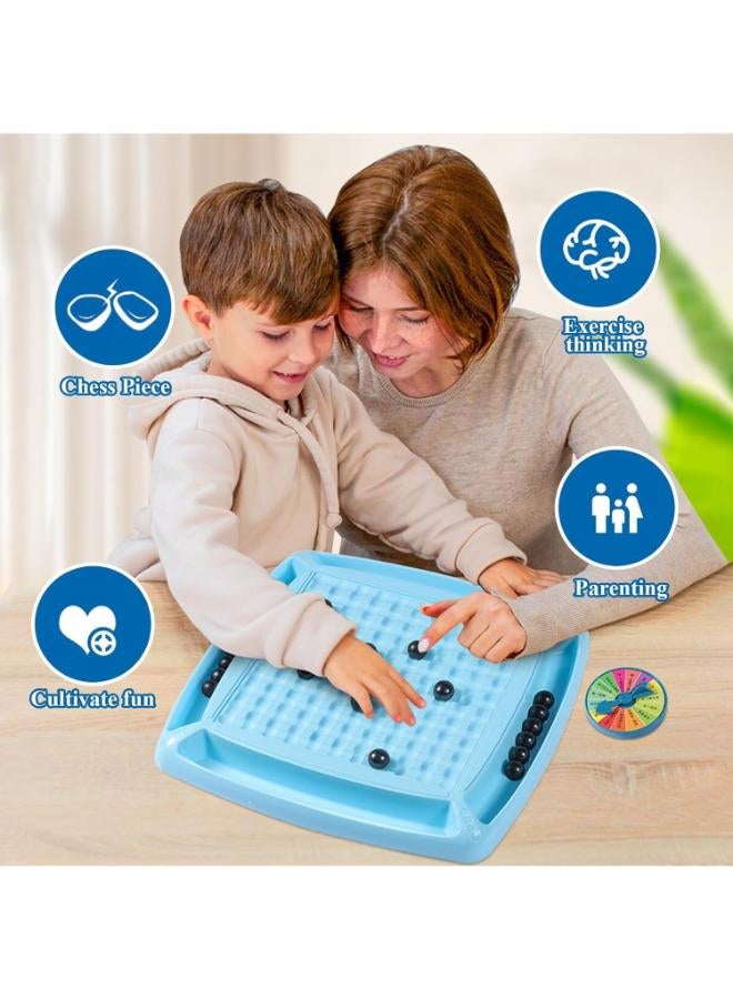 Magnetic Battle Chess & Puzzle Checkers Game – Family Tabletop Strategy Game - Image 3